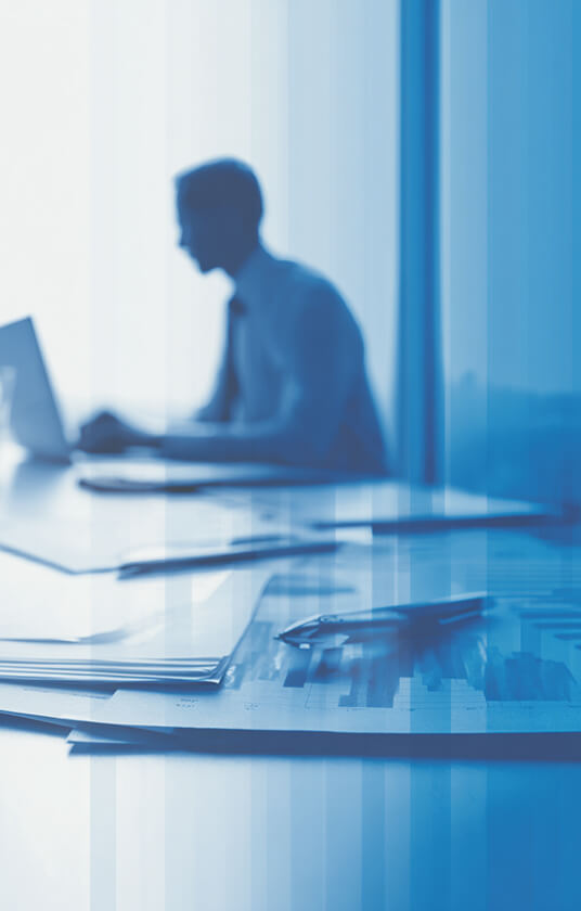 travail dans un bureau